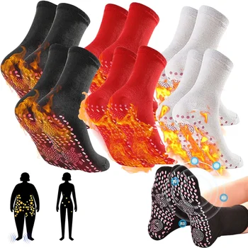 1/2 пары носков для похудения; Самонагревающиеся носки для сохранения тепла зимой; Медицинские носки; Носки; Носки для магнитотерапии