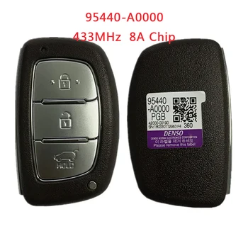 TXK020153 95440-A0000 для Hyundai Creta 2016 3-кнопочный умный дистанционный ключ 433 МГц 8A чип