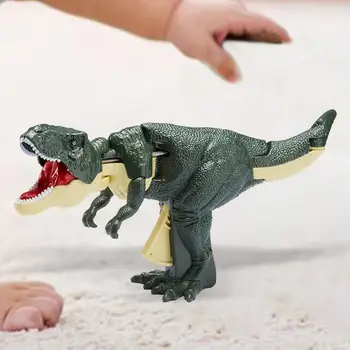 Фигурка динозавра, качающая головой, Коллекция хвостов, Реалистичная Гладкая поверхность, Рождественский подарок, реквизит для вечеринки, Маленькая игрушка Динозавр