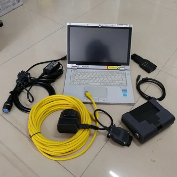 Профессиональный автоматический диагностический сканер Icom A2 + B + C Новейшего программного обеспечения в мини-ноутбуке SSD емкостью 1 ТБ CF-AX2 I5 4G Готов к использованию