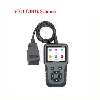 Инструменты диагностики автомобиля V311 OBD2 Считыватель кода OBDII Инструмент автоматического сканирования Проверка двигателя по всем протоколам OBD II Многоязычный