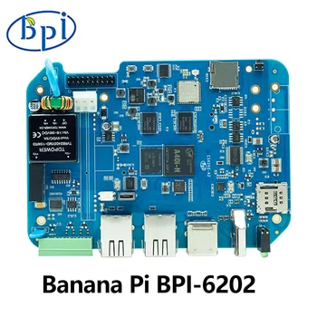 Banana Pi BPI-6202 Встроенный одноплатный Промышленный компьютер Allwinner A40I Cortex-A7 2G DDR3 8G eMMC 4G/5G full Netcom + WiFi