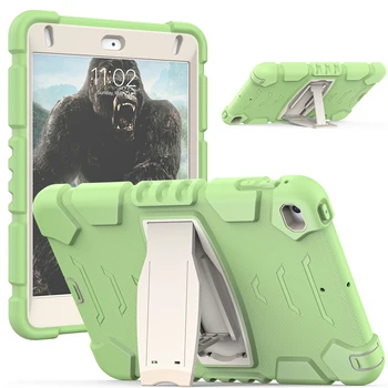 Для Apple iPad mini 4 5 2019 A1538 A1550 A2133 A2124 A2126 Чехол Kids Safe Armor Противоударный ПК Силиконовая Гибридная Подставка Чехол Для Планшета
