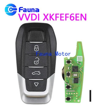 Универсальный дистанционный ключ Xhorse VVDI XKFEF6EN с 4 кнопками