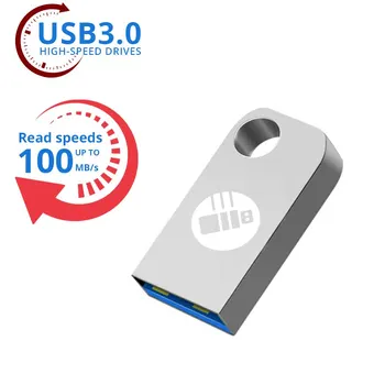 BU KING Hot Metal 3.0 USB Флэш-Накопитель 64GB Флеш-Накопитель для ПК Ноутбук 64GB USB Memory Stick 3.0 Флэш-Накопитель Высокоскоростной Накопитель