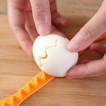 2 шт Разного цвета Необычный резак для вареных яиц Бытовые вареные яйца Инструменты для творчества Bento cut flower shaper
