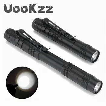 UooKzz Pen Light Мини портативный светодиодный фонарик 1000 люмен 1 Переключатель режима Светодиодный фонарик для ежедневного освещения стоматологов, кемпинга и т.д.