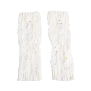 Женские уютные гетры из вязаного трикотажа - стильные манжеты для зимних ботинок для дополнительного тепла и модного внешнего вида
