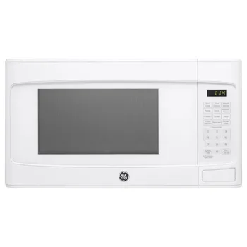 Микроволновая печь GE® емкостью 1,1 куб. фут, Белый, Печь Для пиццы, Электрическая духовка, Бытовая техника