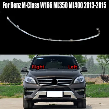 Для Benz M-Class W166 ML350 ML400 2013 2014 2015 Диафрагма фары DRL Дневные ходовые огни Световод Дневная ходовая полоса