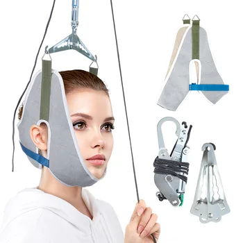 Устройство для вытяжения шейки матки, домашняя растяжка, Медицинское подвесное устройство для лечения шейного спондилеза, шеи, ортез, Тяговая рама