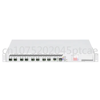 Флагманский маршрутизатор CCR1072-1G-8S +, 1U для установки в стойку, 1x Gigabit Ethernet, 8xSFP + ячеек, ЖК-дисплей, процессор 72 ядра x 1 ГГц, 16 ГБ оперативной памяти