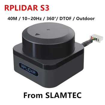 Сканер лидарного датчика Slamtec RPLIDAR S3 С Радиусом сканирования 40 м Лазерный дальномер для робота, Который Перемещается, Избегает Препятствий SLAM LiDAR