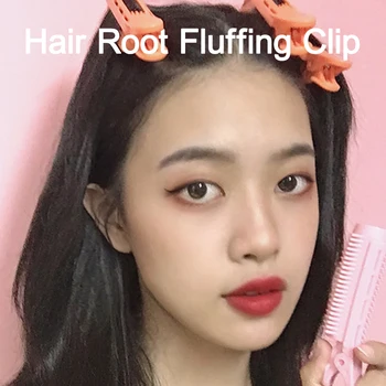 4шт ролик волос Culers природные корни волос пушистый зажимы вьющиеся челки топ для укладки волос заколки зажим для волос ленивый корейский аксессуары для волос