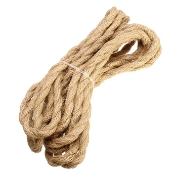 Винтажный плетеный кабель, 5 м Коричневый витой текстильный кабель, электрическая веревка, обтянутая вискозной тканью проволока, для электрооборудования своими руками