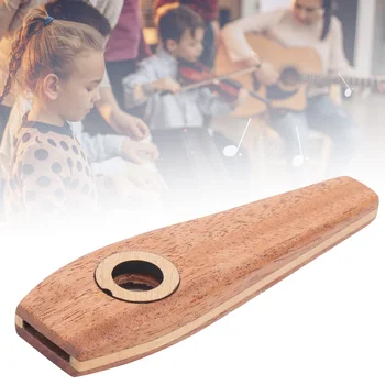 Деревянная флейта Казу, Деревянная Губная гармоника, Гитарный аккомпанемент, музыкальный духовой инструмент с диафрагмой для рта