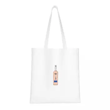 Сумки для покупок Hampton Water Rose, холщовая сумка-тоут, складная сумка для покупок, женская повседневная сумка-тоут, дорожная сумка