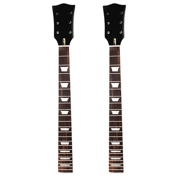 Гриф электрогитары из 2 предметов для Gibson Les Paul Lp Parts Клен палисандр 22 лада