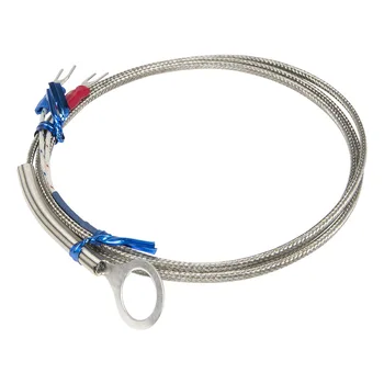 FTARR01 J тип 1 м металлический экранирующий кабель кольцевая головка термопара датчик температуры