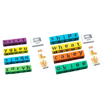 Деревянные словесные игры CVC, блоки для чтения, флэш-карты для дошкольного образовательного взаимодействия, многопользовательские игрушки для правописания для мальчиков и девочек в возрасте от 3 лет