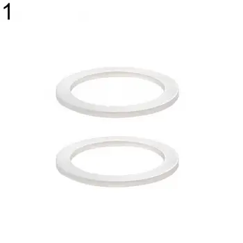 Силиконовое уплотнительное кольцо из 2шт, прокладка, замена кофейных принадлежностей для Moka Pot
