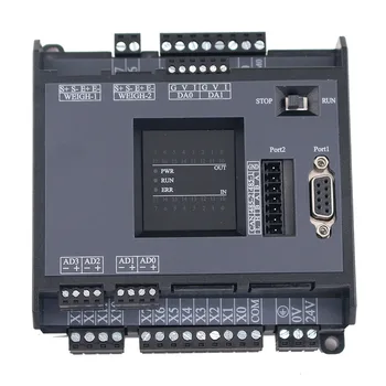 Промышленная плата управления PLC LK3U-14 20MR MT с аналоговым 2-полосным контроллером PLC для взвешивания 485