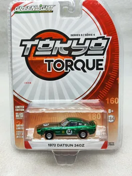 Коллекция моделей автомобилей Tokyo Torque 6-1972 1: 64 DATSUN 240Z # 12 Green Edition