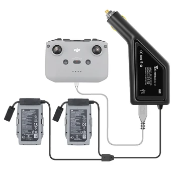 Автомобильное зарядное устройство зарядное устройство USB порт пульт дистанционного управления зарядка для dji mavic air 2/mavic air 2S аксессуары для дронов