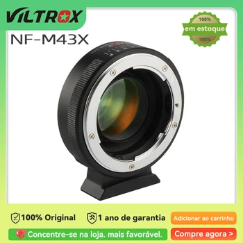 Viltrox NF-M43X Focus Reducer Speed Booster Переходное кольцо Для объектива с Турбонаддувом Для Nikon к камере M4/3 GH4 GH5GK GH85GK BMPCC4K