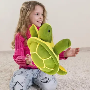 Плюшевая черепаха Для интимного общения, Мягкие плюшевые игрушки, обнимающие подушки с 3D эффектом, Очаровательная подушка в виде черепахи, Мягкая плюшевая игрушка в виде черепахи