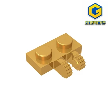 Gobricks GDS-823 ПЛАСТИНА 1X2 Вт/ВИЛКА ВЕРТИКАЛЬНАЯ совместима с lego 60471 детские Развивающие Строительные блоки 