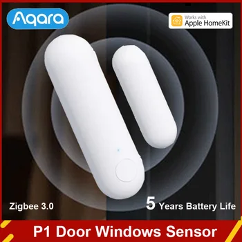 Aqara Smart Door Window Sensor P1 Детектор Zigbee 3.0 Беспроводная Интеллектуальная Связь Устройства Умного дома Работают С ПРИЛОЖЕНИЕМ Homekit