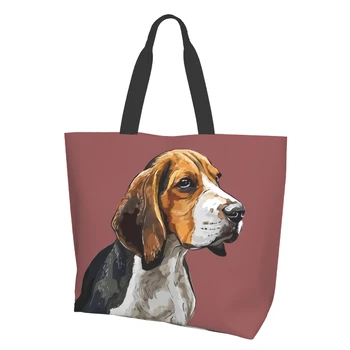 Сумка-тоут, красочная дорожная сумка Beagle, сумка-портмоне для занятий йогой, тренажерный зал, пляжный отдых.