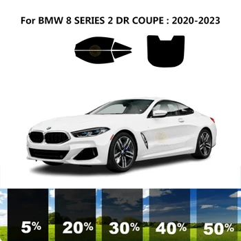 Предварительно Обработанная нанокерамика car UV Window Tint Kit Автомобильная Оконная Пленка Для BMW 8 СЕРИИ 2 DR COUPE 2020-2023