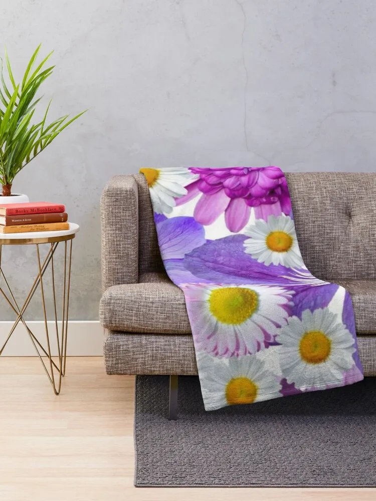 Одеяло с цветочным рисунком, Пушистые одеяла, большие красивые одеяла
