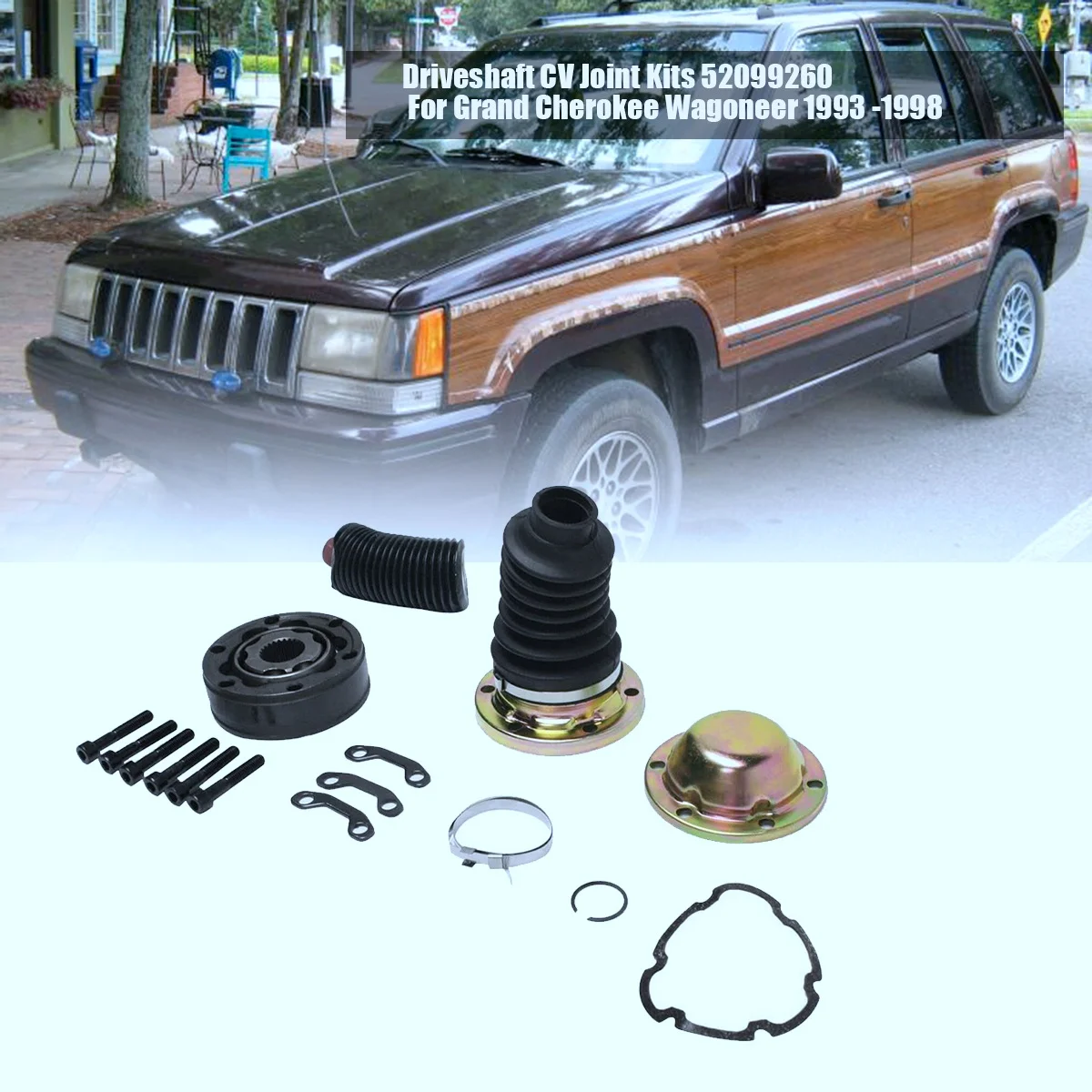 52099260 Комплекты Шрусов Переднего Карданного Вала для Jeep Grand Cherokee ZJ 1993-1998 25 Шлицев Карданного Вала CVJ018 52098379