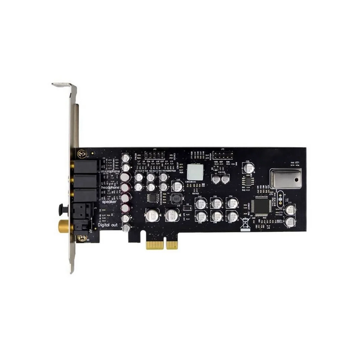 PCIe X1 CM8828 7.1CH Прямая трансляция Киберспортивного Видео Без Потерь Dts Звуковая Карта Волоконно-Оптический Коаксиальный Модуль Звуковой карты